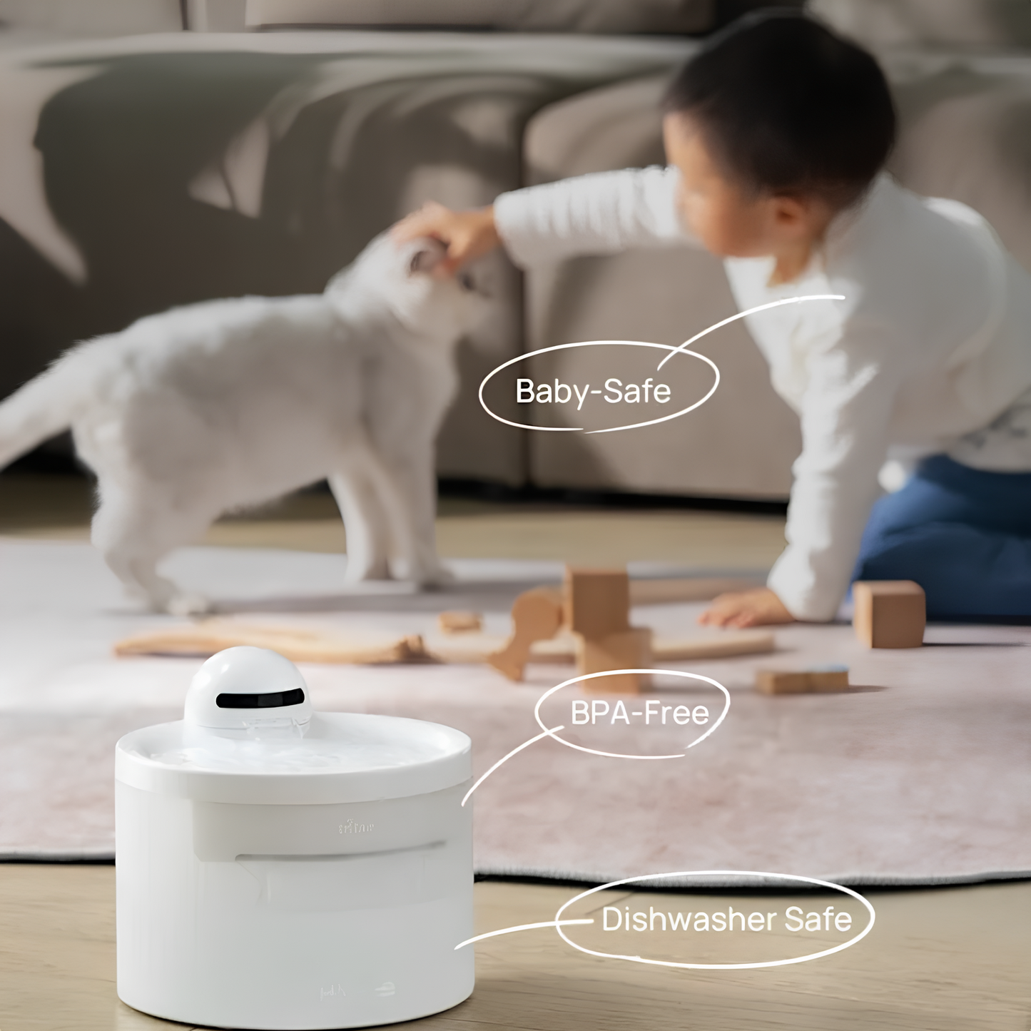 Cosy Pet™ Smart Care – Pet Water Fountain
